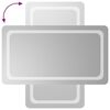 vidaXL LED Bathroom Mirror 50x90 cm