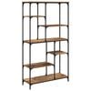 vidaXL Bookshelf Old Wood 99 x 35.5 x 176 cm Engineered Wood