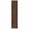 vidaXL Slim Storage Cabinet Brown Oak 50x42.5x225 cm Engineered Wood
