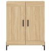 vidaXL Sideboard Sonoma Oak 69.5x34x90 cm Engineered Wood