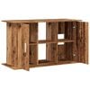 vidaXL Aquarium Stand Old Wood 121x41x58 cm Engineered Wood