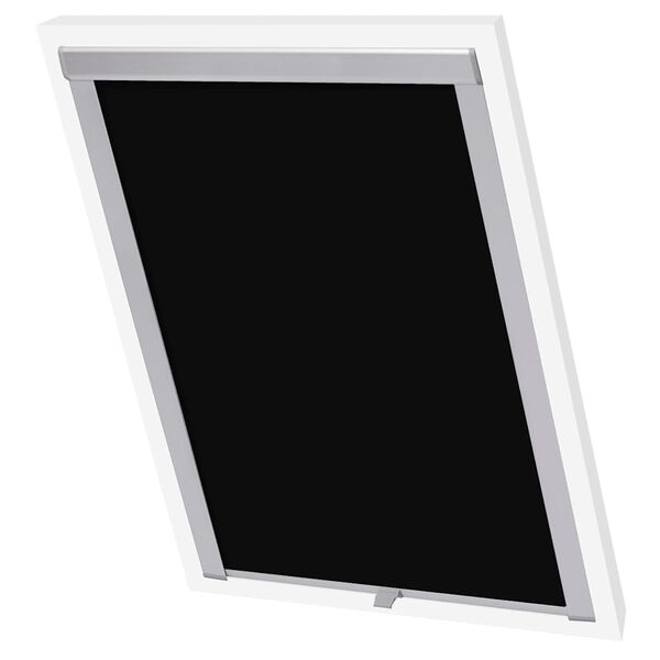 vidaXL Blackout Roller Blinds Black 102
