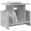 vidaXL TV Stand Concrete Grey 50 x 35 x 45 cm Engineered Wood