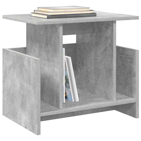 vidaXL TV Stand Concrete Grey 50 x 35 x 45 cm Engineered Wood