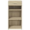 vidaXL Sideboard Sonoma Oak 45x42.5x93 cm Engineered Wood