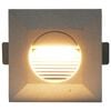 vidaXL Outdoor LED Wall Lights 6 pcs 2 W Silver Square