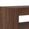 vidaXL Sideboard Brown oak 116 x 30 x 75 cm Engineered wood