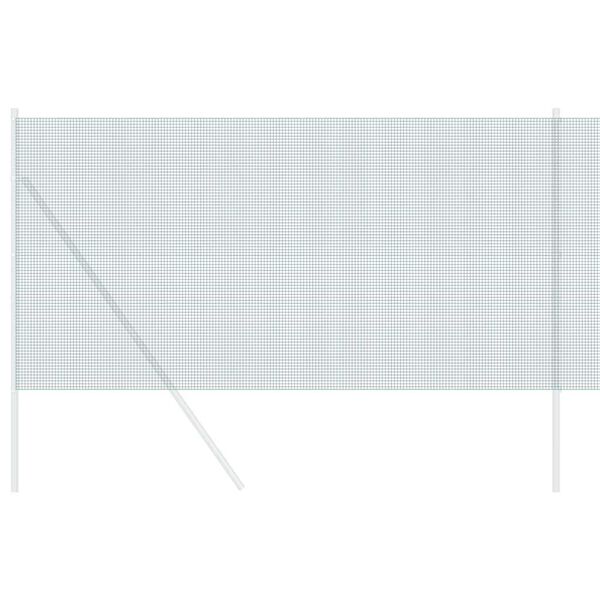 vidaXL Welded Wire Fence Green 1 x 50 m Steel