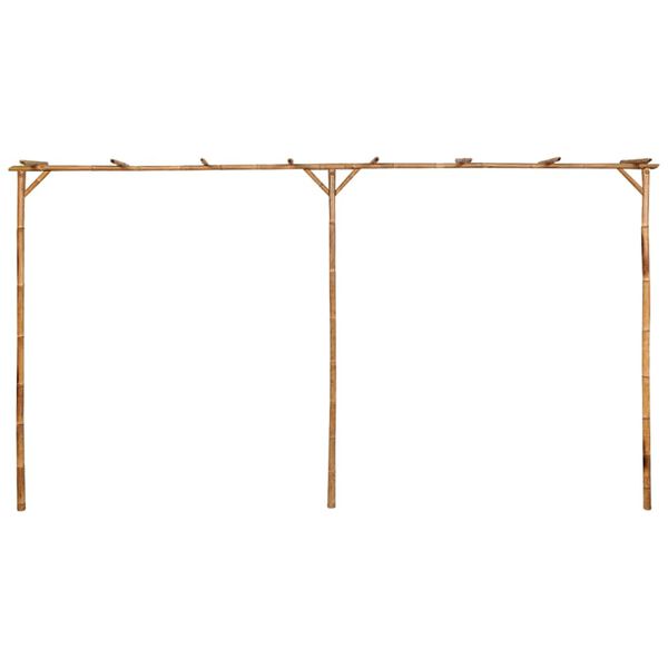 vidaXL Pergola Bamboo 385x40x205 cm