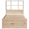 vidaXL Bed Frame without Mattress 90x200 cm Solid Wood Pine