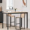 vidaXL Bar Table Natural 150 x 80 x 105 cm Solid Pine Wood