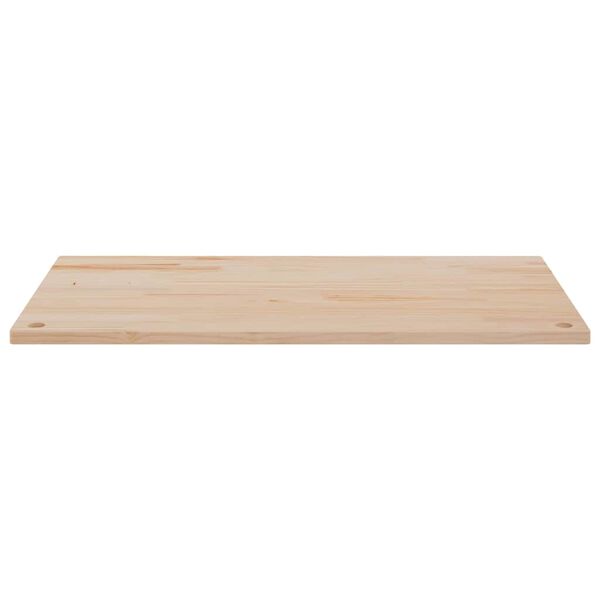 vidaXL Desk Top 110x60x2.5 cm Solid Wood Pine