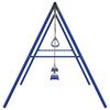 vidaXL Outdoor Swing Set with Swings and Trapeze