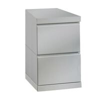 Vipack Under Desk Cabinet Lara 2-drawer Wood White
