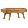 vidaXL Coffee Table Solid Mango Wood 90x50x40 cm