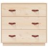 vidaXL Sideboard 80x40x75 cm Solid Wood Pine