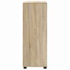 vidaXL Bathroom Cabinet with Drawer Sonoma Oak 72.5 x 36.5 x 100 cm