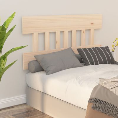 vidaXL Bed Headboard 183.5x3x81 cm Solid Wood Pine