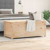 vidaXL Storage Box 110x50x45.5 cm Solid Wood Pine