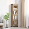 vidaXL Book Cabinet Artisian Oak 40 x 30 x 155 cm Engineered Wood