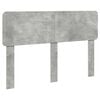 vidaXL Headboard Concrete Grey Engineered wood