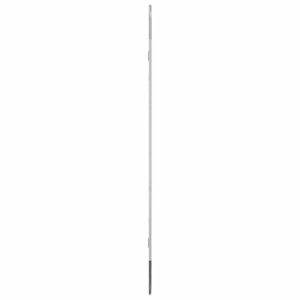 vidaXL Wall Mirror Silver 90x40 cm Oval