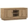 vidaXL TV Cabinet 102 x 35 x 45 cm Artisan Oak Engineered Wood
