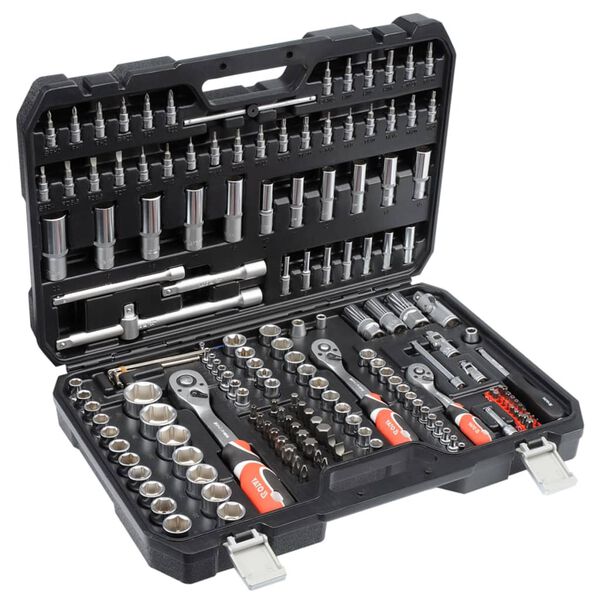 YATO 173 Piece Ratcheting Socket Spanner Set YT-38931