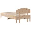 vidaXL Bed Frame without Mattress 90x200 cm Solid Wood Pine