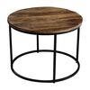 Rousseau Side Table Lago Mangolia Wood