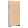 vidaXL Bookcase Concrete Grey 80x24x176 cm Engineered Wood