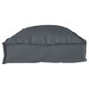 vidaXL Pallet Cushion Set 2 pcs Anthracite 100 x 40 x 8 cm