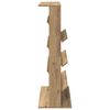 vidaXL Magazine Rack Artisan Oak 70 x 41 x 126 cm Engineered Wood