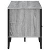 vidaXL TV Cabinet Grey Sonoma 122x34x41 cm Engineered Wood