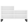 vidaXL Shoe Cabinet White 102x36x60 cm Engineered Wood