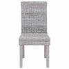 vidaXL Dining Chair 2 pcs White Wash 45 x 54 x 93 cm