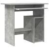 vidaXL Desk Concrete Grey 80x45x74 cm Engineered Wood