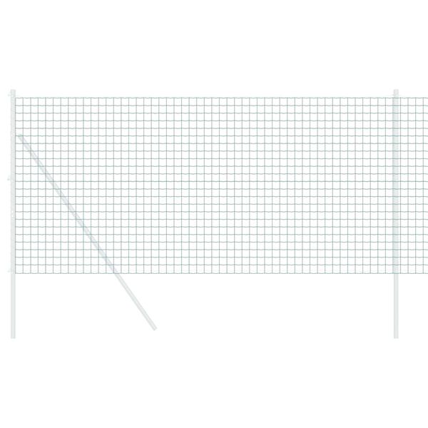 vidaXL Euro Fence Green 1.4 x 10 m PVC-coated iron