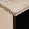 vidaXL Bedside Cabinet Beige 40 x 33 x 46 cm Solid Acacia wood