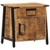 vidaXL Bedside Cabinet 40x30x42 cm Solid Wood Mango