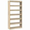 vidaXL Book Cabinet Sonoma Oak 100 x 30 x 198 cm Engineered Wood