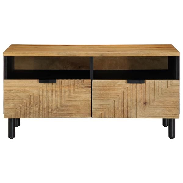 vidaXL Coffee Table Brown 80x54x40 cm Solid Wood Mango