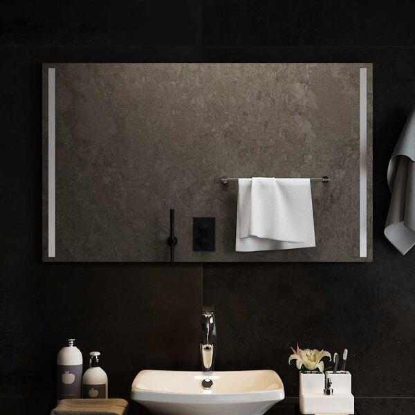 vidaXL LED Bathroom Mirror 100x60 cm