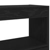 vidaXL Book Cabinet Black Oak 100 x 30 x 103 cm Engineered Wood