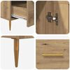 vidaXL Highboard with Drawer Artisan Oak 69.5 x 31 x 115 cm