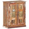 vidaXL Sideboard with Buddha Cladding 60x35x75 cm Solid Reclaimed Wood