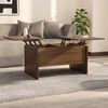 vidaXL Coffee Table Brown Oak 80x50x42.5 cm Engineered Wood