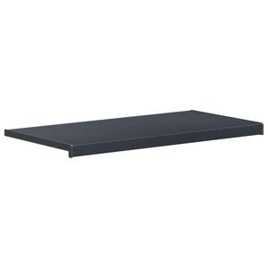 vidaXL Window Sill Anthracite with wood grain 60 x 40 x 4.5 cm PVC