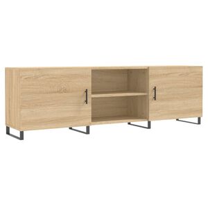 vidaXL TV Cabinet Sonoma Oak 150x30x50 cm Engineered Wood