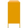 vidaXL Sideboard Mustard Yellow 100.5x39x79 cm Steel